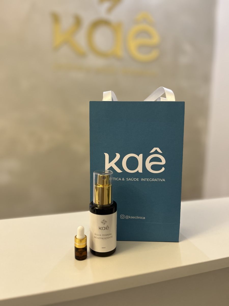 Sacola da Kaê e a Água Termal Revitalizante.