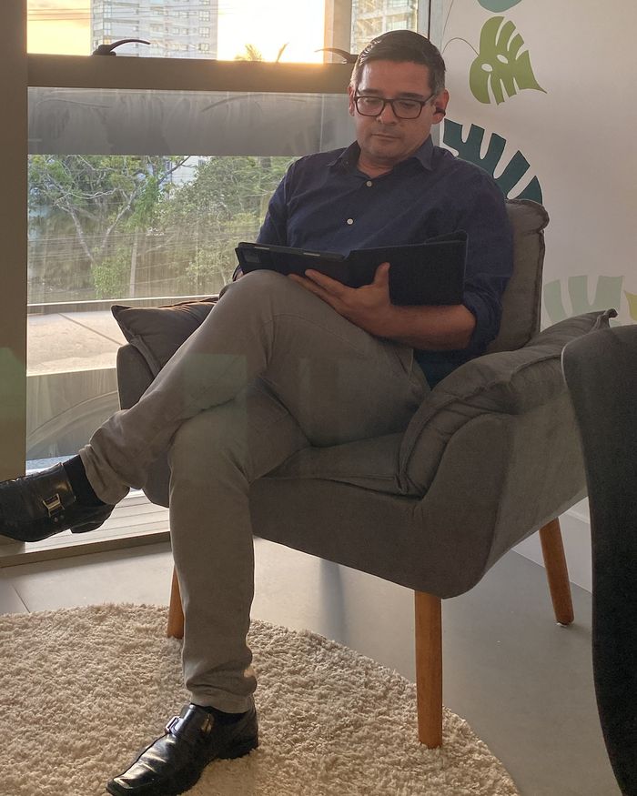 Neuropsicólogo clínico Rafael Lopes Pimpão.